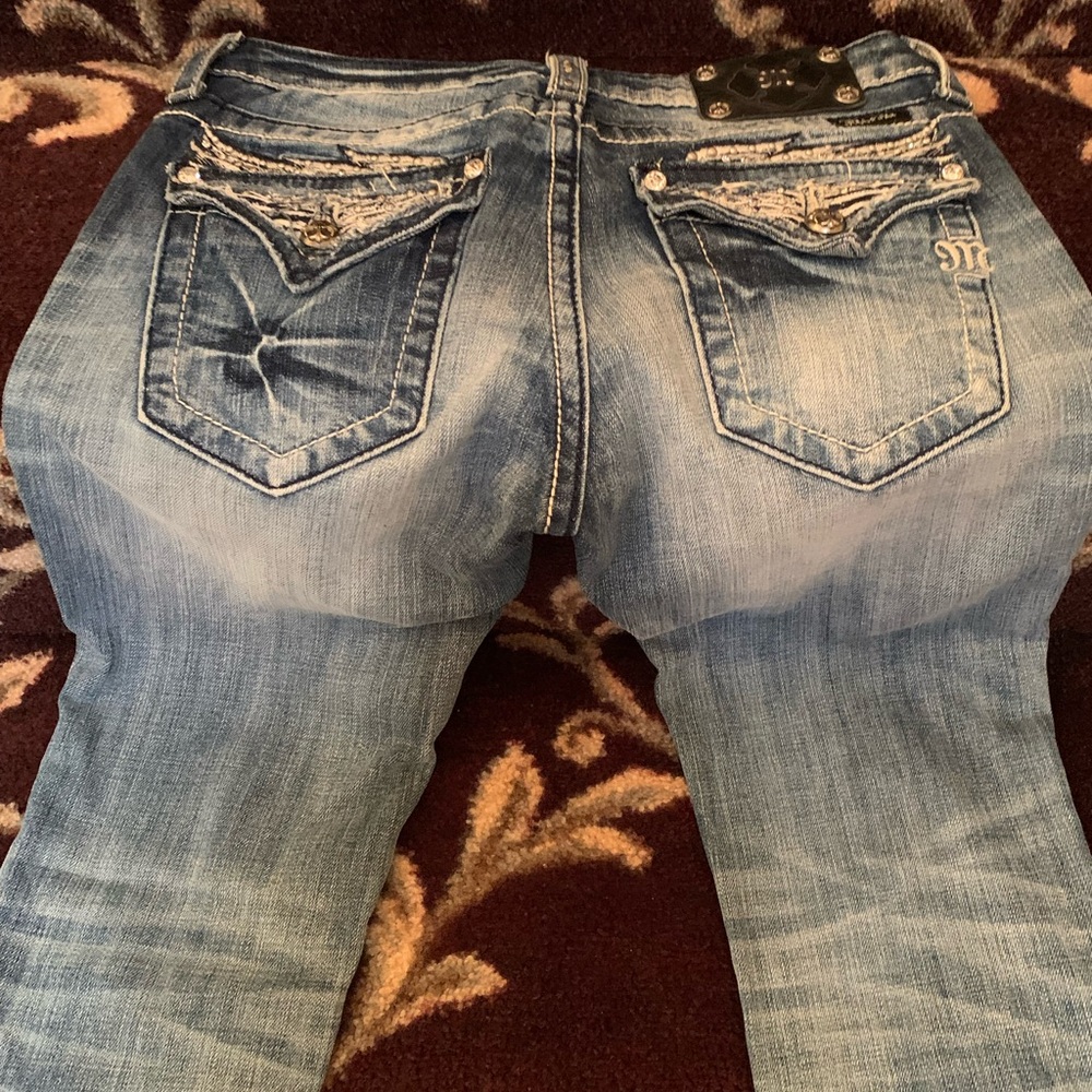 Miss Me Distressed Skinny Jeans